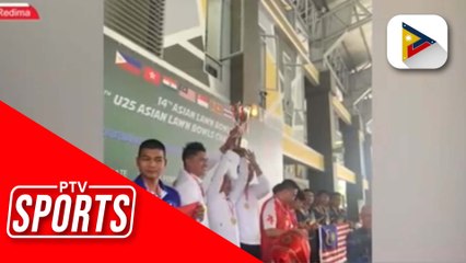 PH lawn bowls team, may 2 golds at 1 bronze na sa Asian Championships