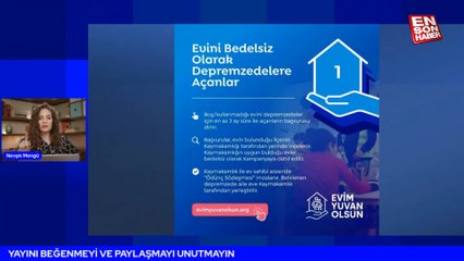 Nevşin Mengü, Evim Yuvan Olsun kampanyasını anlattı