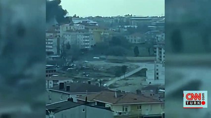 Son dakika... İstanbul'da apartmanın çatı katında yangın!