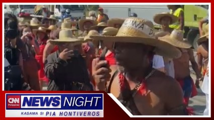 Mga katutubong kontra-Kaliwa Dam nagmartsa pa-Malacañang | News Night