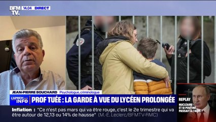 Professeure tuée: "Cet adolescent avance des symptômes qui sont de l'ordre du délire" explique Jean-Pierre Bouchard, psychologue et criminologue