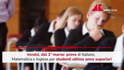 Prove Invalsi maturità 2023, calendario