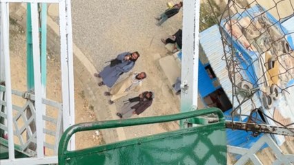 Excited Afghan boards pirate ship ride and stuns everyone with crazy jumps