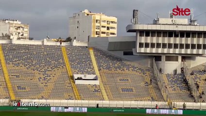 _تصدعات تخلي جماهير الرجاء من مدرجات المنطقة 6 في _دونور