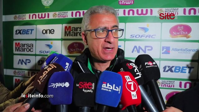 منذر الكبير يحدد الصعوبات التي واجهت الفريق أمام اتحاد تواركة وما أثار إعجابه في لاعبيه