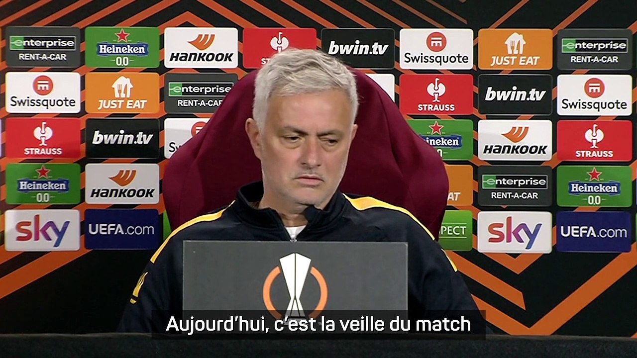 José Mourinho : "Je ne veux pas penser à mon avenir"