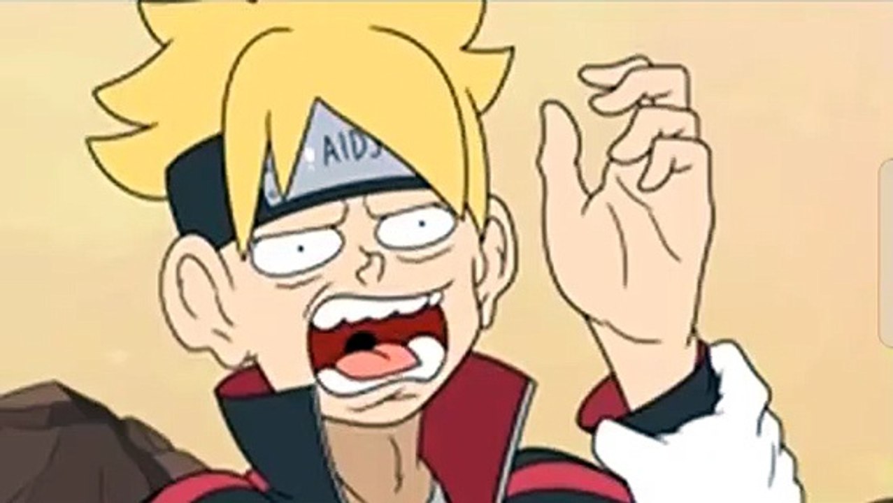 Naruto finally becomes the super saiyan of the leg.. i mean, unlock the Baryon mode.. which is like the SSJ GOD.. that crap. #boruto #narutoshippuden #kishinpain