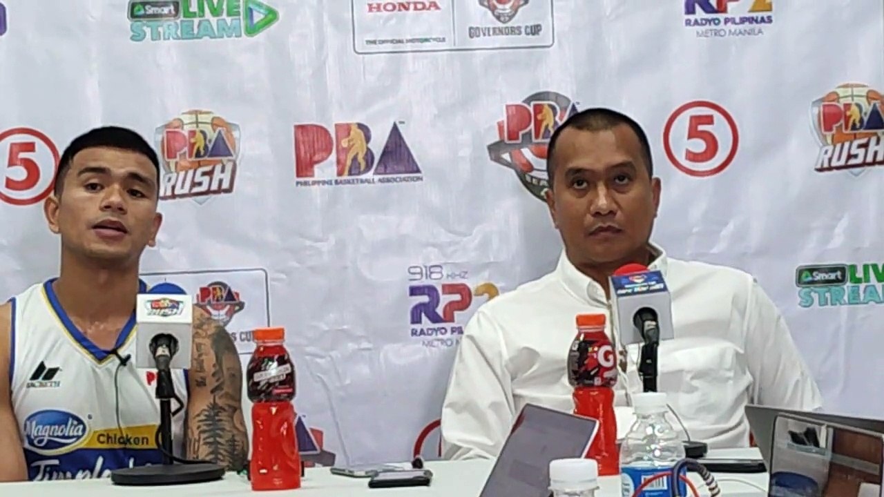 Magnolia postgame press conference after win over Rain or Shine | PBA Governors' Cup