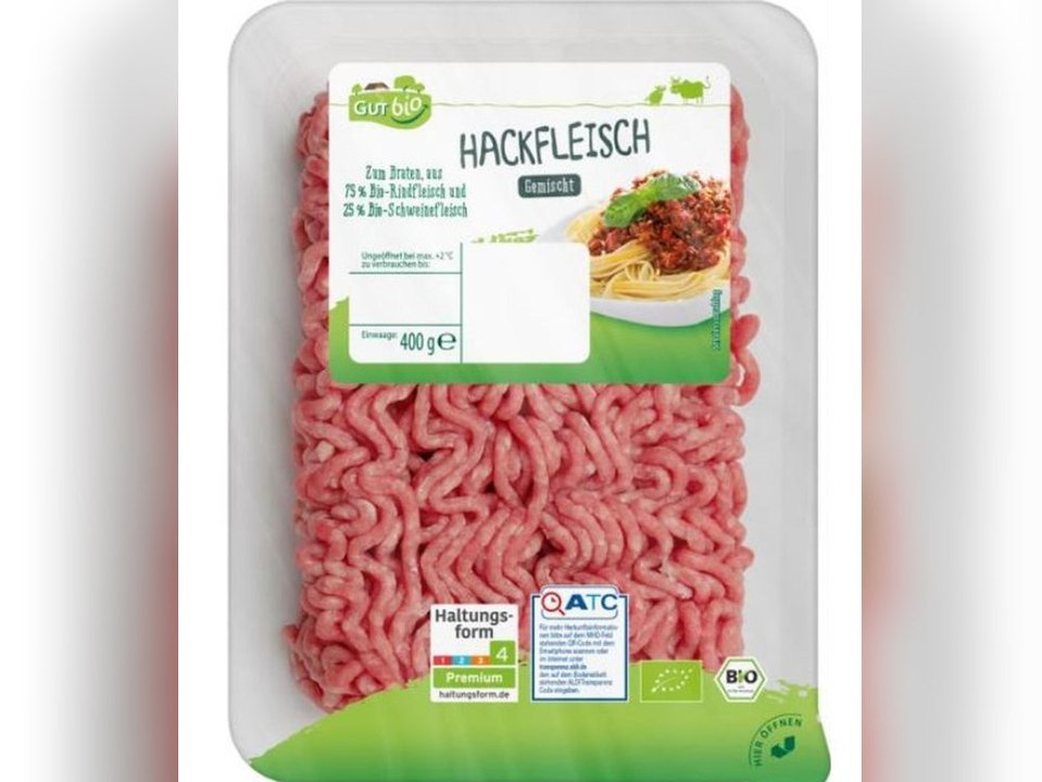 Achtung, kunststofffremdkörper! aldi ruft "gut bio"-hackfleisch zurück