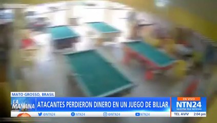 Dos hombres asesinaron a siete personas después de perder una partida de billar en Brasil