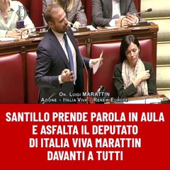 Agostino Santillo(M5S) asfalta Marattin