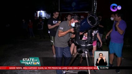Waxing crescent moon at planetang Venus, nagpaganda ng kalangitan kagabi | SONA