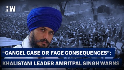 Cancel Case Or Face Consequence: Khalistani Leader Amritpal Singh Threatens Cops