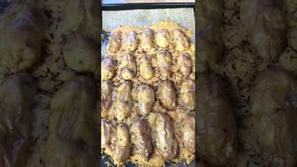 Pommes de terre au parmesan ou crispy parmesan potatoes
