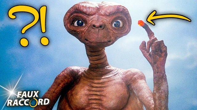 Les Erreurs du film E.T. l'extra-terrestre (Avec une belle gamelle en vélo !)