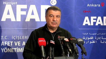 Orhan Tatar: 3 dakikada bir artçı sarsıntı meydana geliyor