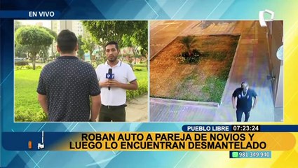 Pueblo Libre: roban auto de vecino y luego lo encuentran desmantelado en SMP