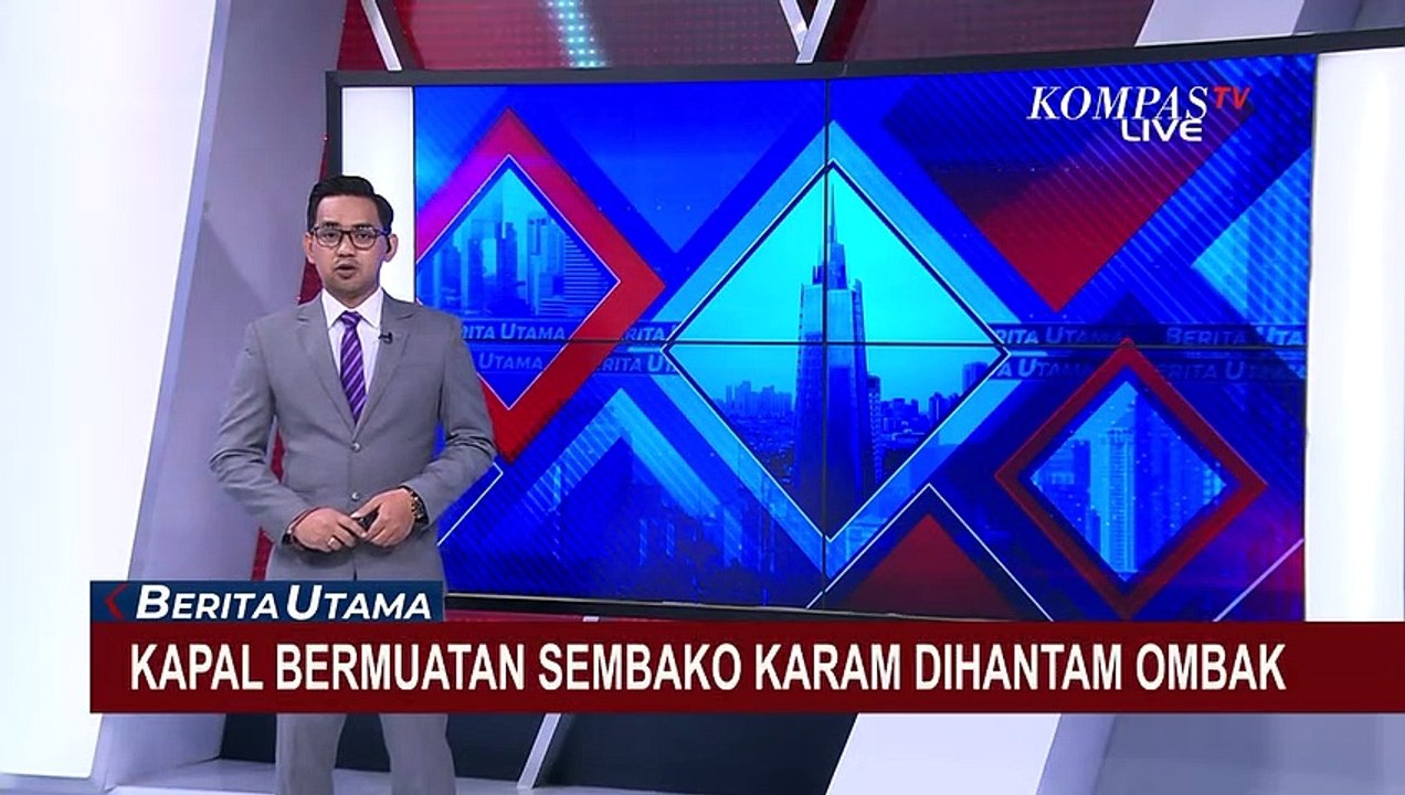 Inilah Detik-Detik Kapal Motor Muatan Sembako Karam di Perairan Pulau Kangean