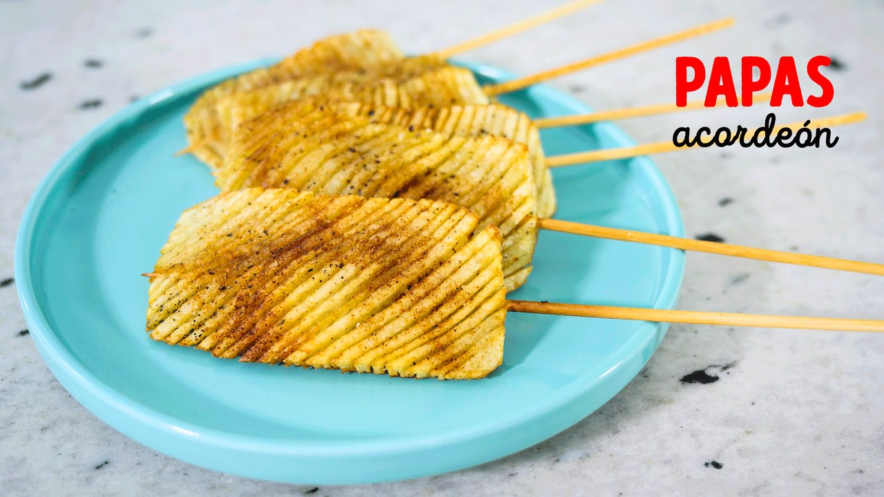Cómo hacer papas acordeón en menos de 10 minutos