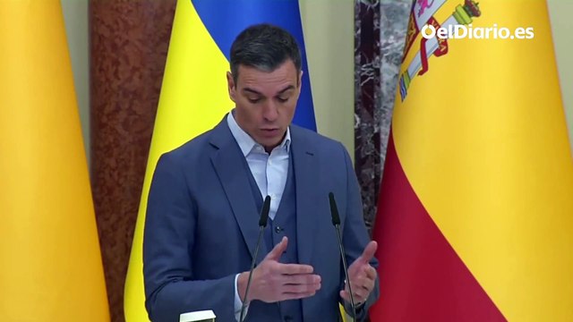 Sánchez, en Ucrania junto a Zelenski: “Podríamos enviar más tanques si fuera necesario”
