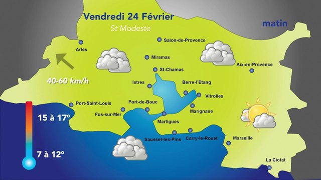 Alternance de nuages et d'éclaircies pour la journée de vendredi