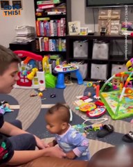 Sibling Love in Action: Adorable Toddler Only Has Eyes for Her Favorite Brother! 