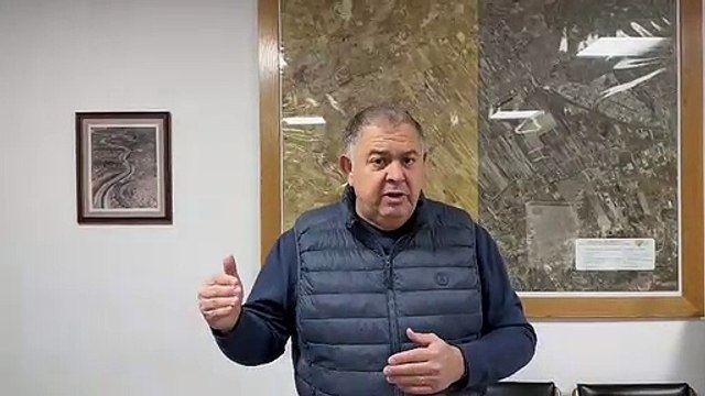 Lucas Jiménez, presidente del Sindicato Central de Regantes Tajo-Segura, valorando la subvención al agua desalada.
