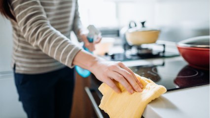 You could get sick if you do not clean this part of your kitchen, and it's not the trash