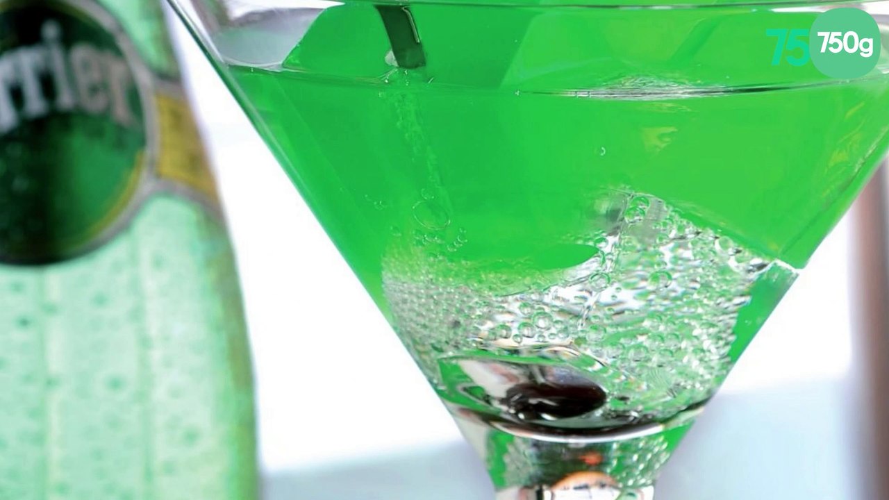 Perrier mojito cube