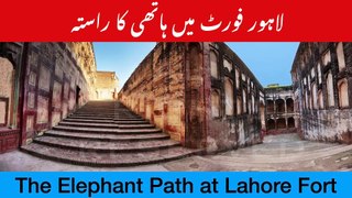 Lahore Fort Hathi Paer Stairs