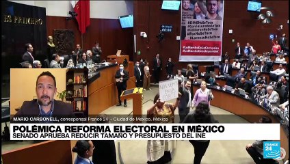 Informe desde Ciudad de México: Senado aprueba reforma electoral propuesta por AMLO