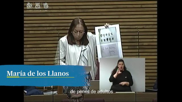 Intercambio de palabras en las Corts Valencianes con motivo de las ilustraciones de unos penes en libros escolares