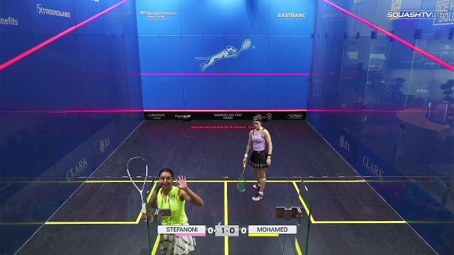 Stefanoni v Mohamed | Squash On Fire Open 2023 | Round 2