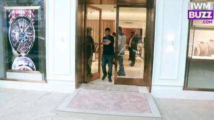 Nora Fatehi spotted at Jewellers shop in Bandra