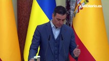 Sánchez, en el Parlamento ucraniano: 