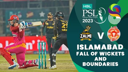 Let's Recap Islamabad United's Fall of Wickets And Boundaries | Match 12 | HBL PSL 8 | MI2T