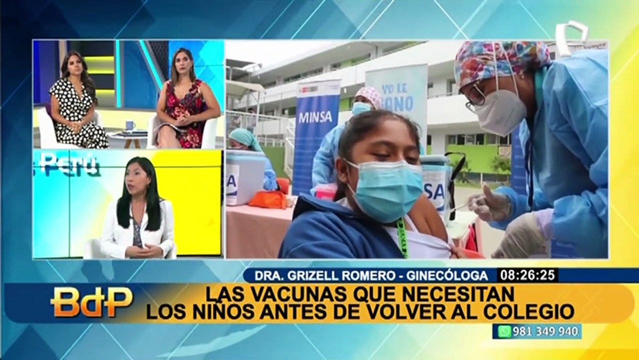 Sepa qué vacunas necesitan los niños antes de volver al colegio