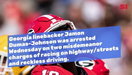 Georgia LB Jamon Dumas Johnson Arrested for Reckless Driving