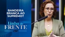Carla Zambelli pede trégua ao STF e faz críticas a Jair Bolsonaro; assista análise | LINHA DE FRENTE