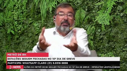 Central 98 | Greve do metrô de BH completa 10 dias