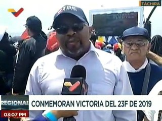 Táchira | En unión cívico-militar conmemoran victoria del 23 de Febrero del año 2019