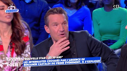 Nouvelle Star : les 20 ans : Benjamin Castaldi revient sur son absence lors du prime évènement