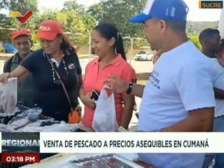 Más de 600 familias son favorecidas con jornada “Venezuela Come Pescado” en Cumana, estado Sucre
