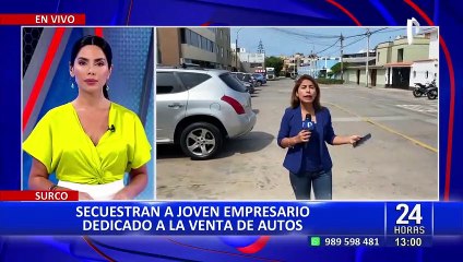 Denuncian secuestro de joven empresario en Surco