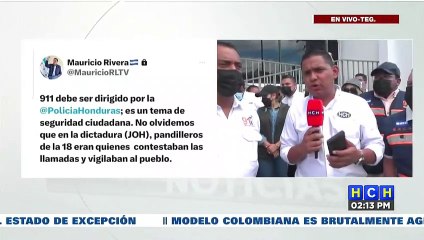 ¡No escarmienta! Operadores del 911 denuncian a Mauricio Rivera por llamarlos “pandilleros”