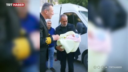 Hastaneye dönüştürülen TCG Bayraktar'da bir bebek daha dünyaya geldi