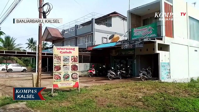 Pagar Sekolah Polisi di Banjarbaru Roboh Diterjang Hujan dan Angin Kencang