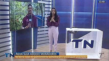 Água suja adoece moradores na Grande Vitória