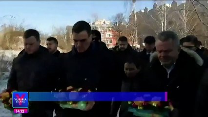 Pedro Sánchez expresa su apoyo a Volodímir Zelenski