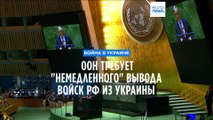 Генассамблея ООН приняла резолюцию с требованием 